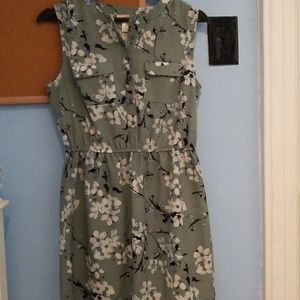 Loft Floral Print Dress